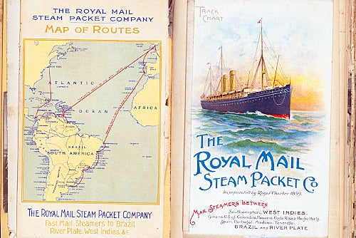 Royal Mail Steam Packet Co. brochure, 1906