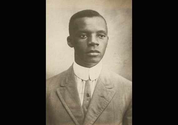 Alfred Frazier White, a student at Harvard Law School from 1916 to 1918, enlisted as an Army private in August 1918 and was dead from influenza by October — one of many pandemic-related deaths in the war. Courtesy of Harvard Film Archives
