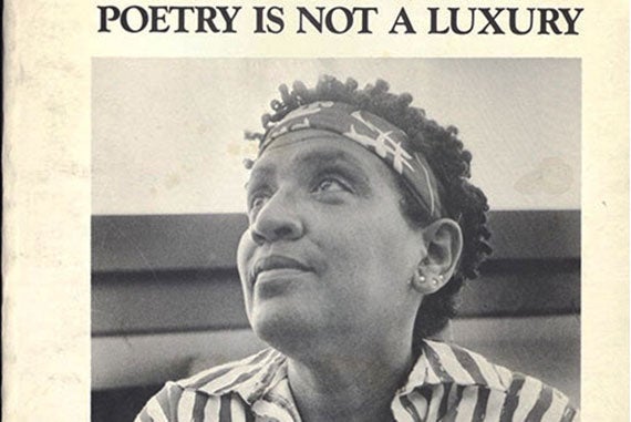 Issue of Poder: A Journal of Feminist Literary Perspectives honoring Audre Lorde. Courtesy of Schlesinger Library
