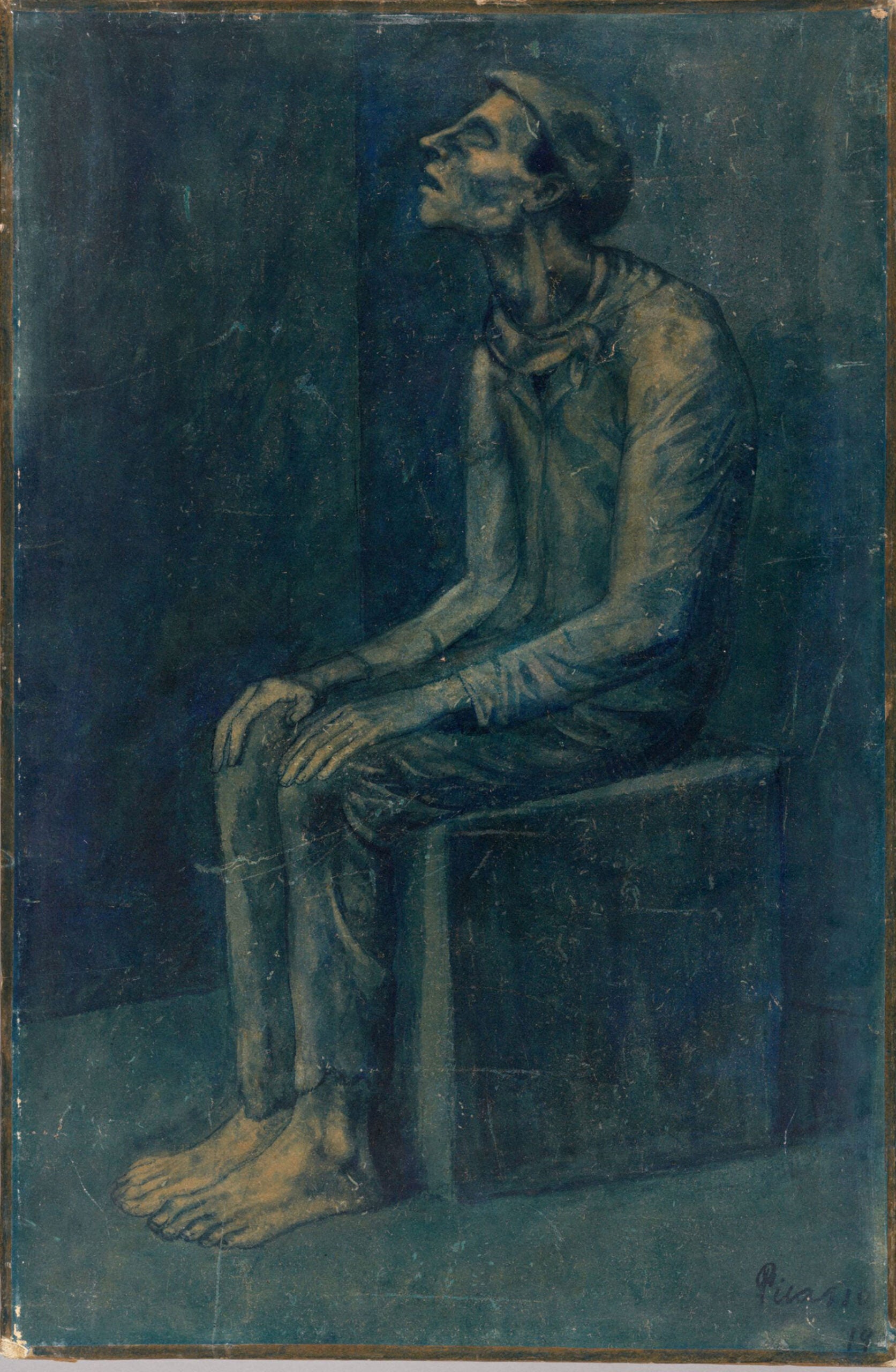 Pablo Ruiz Picasso, The Blind Man, 1903.