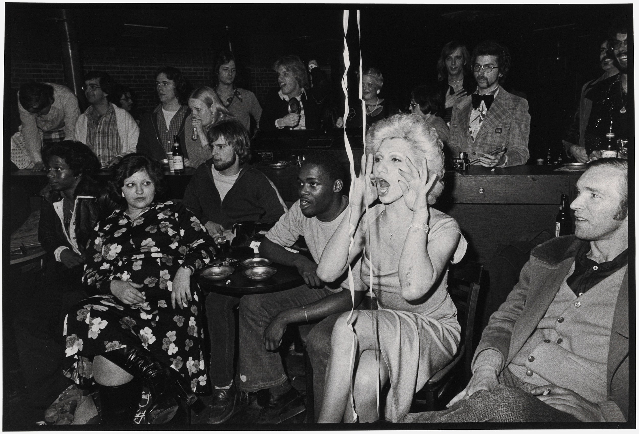 Nan Goldin, Naomi in the audience, Boston, 1973, printed 1990–91.