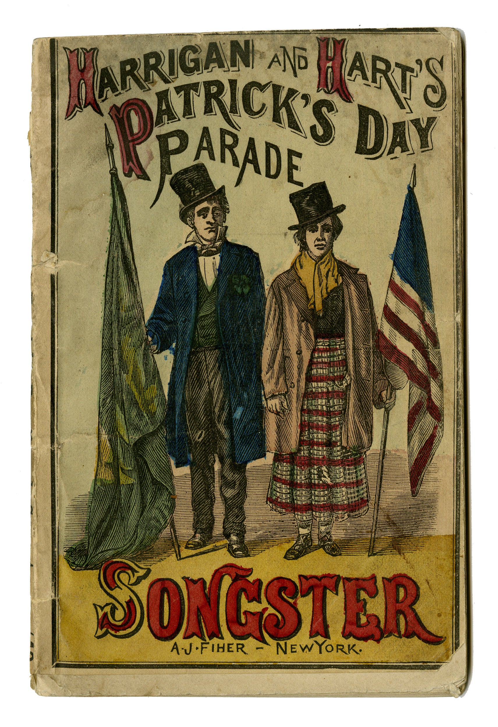 Harrigan and Hart’s Patrick’s Day Parade Songster, 1874;
