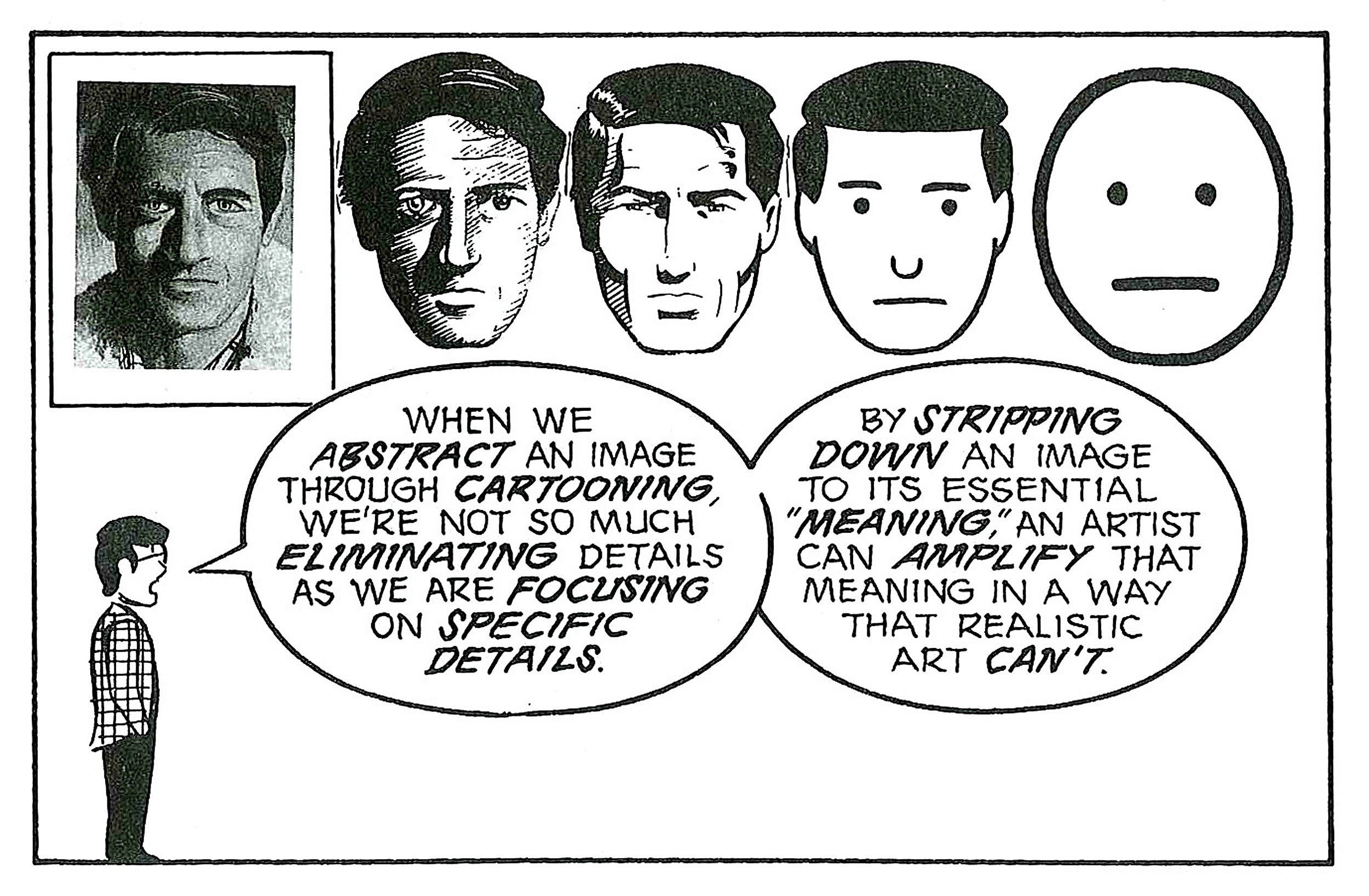 Panel from "Understanding Comics."