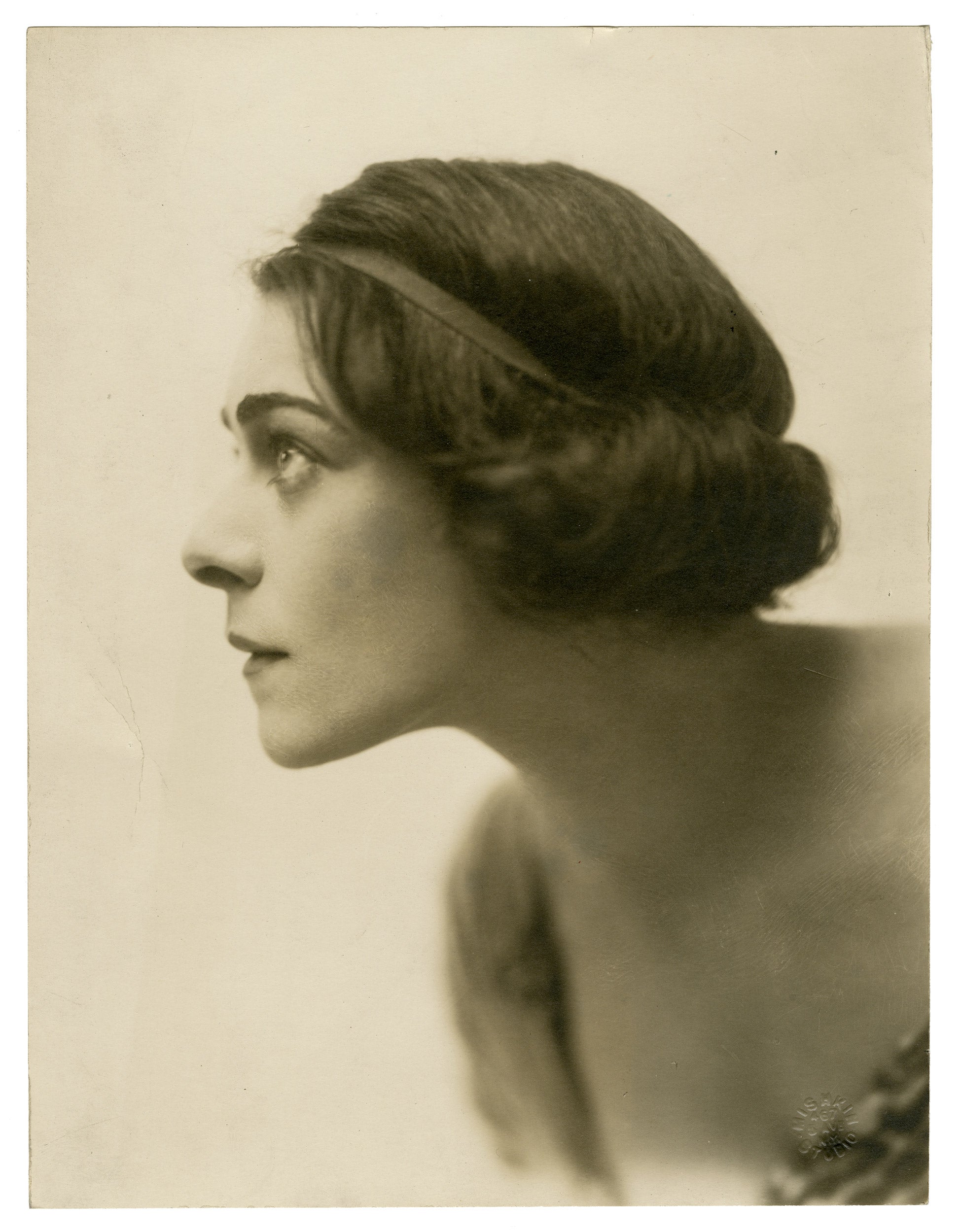 ; Russian-born actress Alla Nazimova, circa 1905.