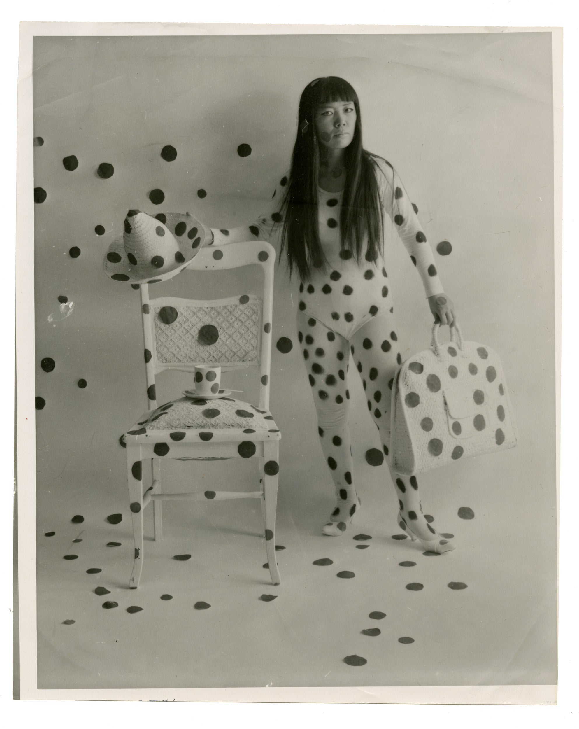 "Self-Obliteration" by Yayoi Kusama, 1968.