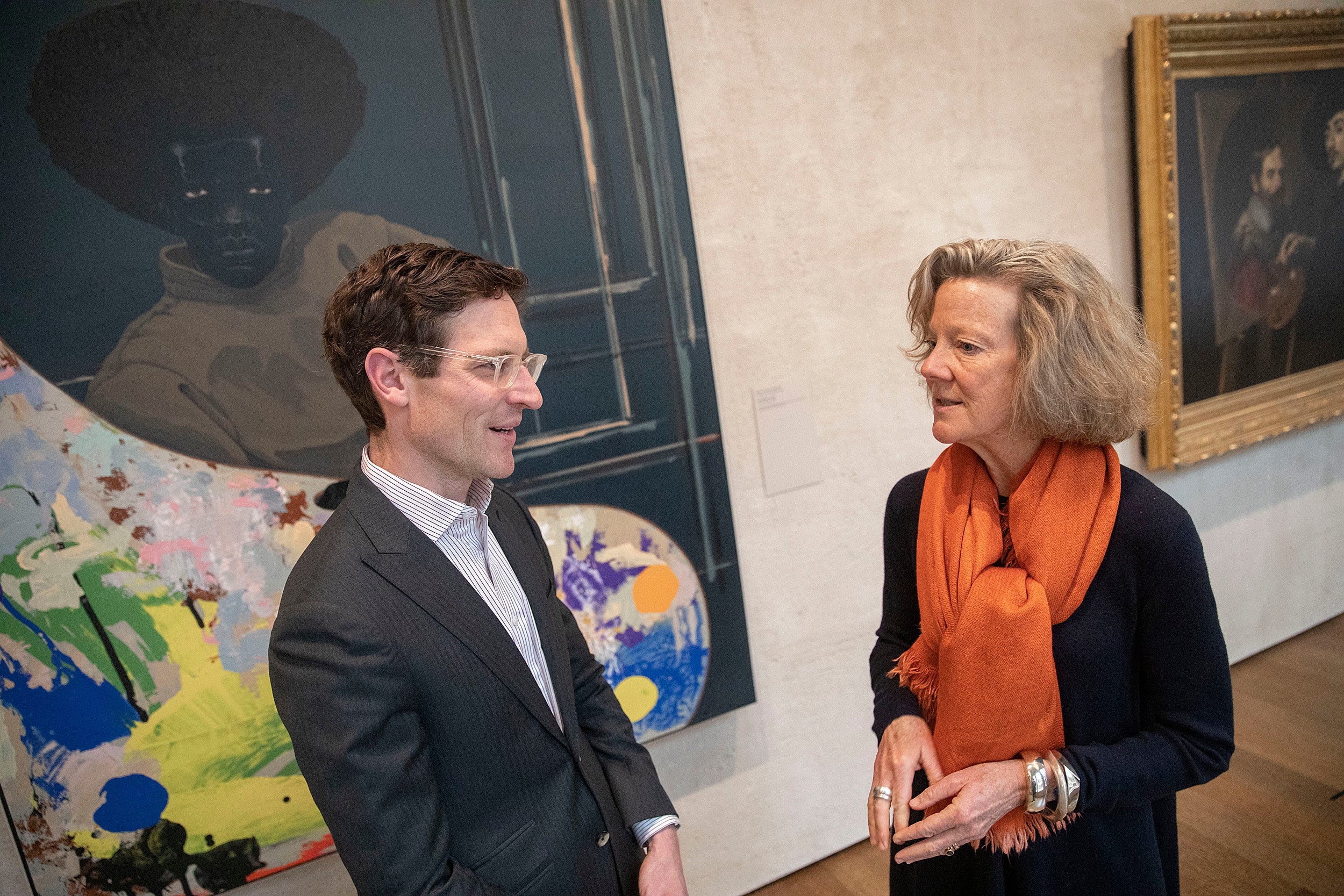Ethan Lasser, the Theodore E. Stebbins, Jr., Curator of American Art and Mary Schneider Enriquez, Houghton Associate Curator of Modern and Contemporary Art discuss Marshall’s work.