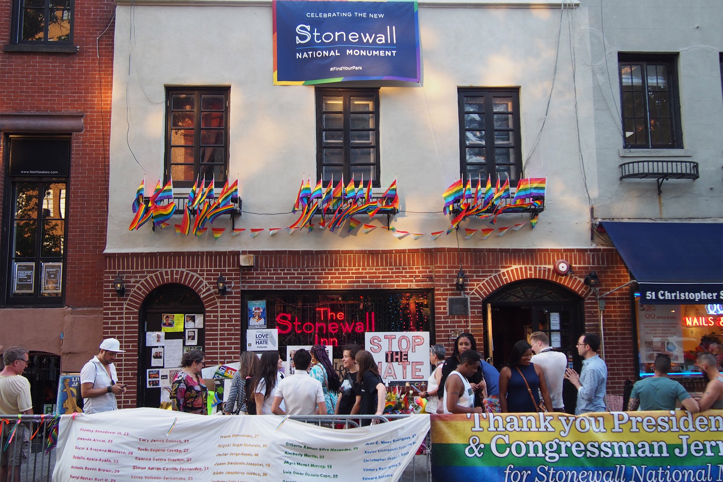 The Stonewall Inn in Greenwich Village in 2011
