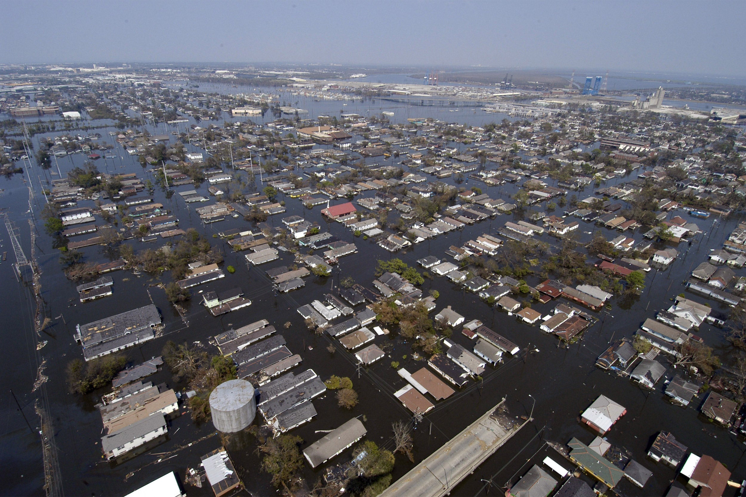 New Orleans following Hurricane Katrina