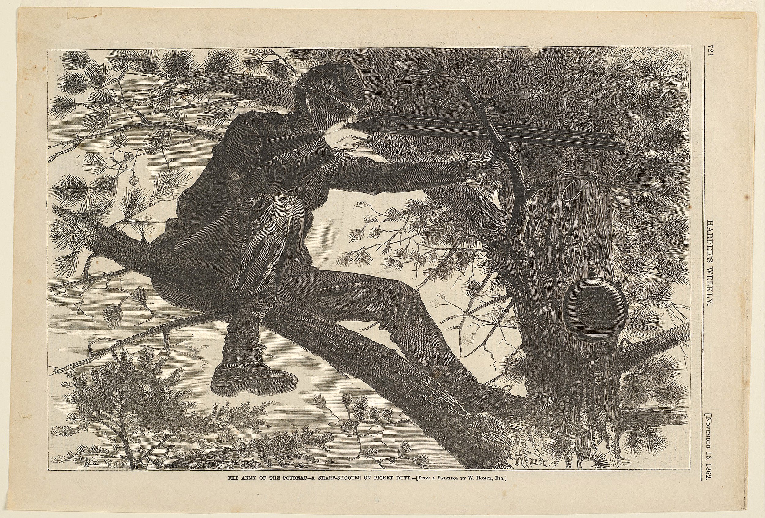 Winslow Homer's Sharpshooter