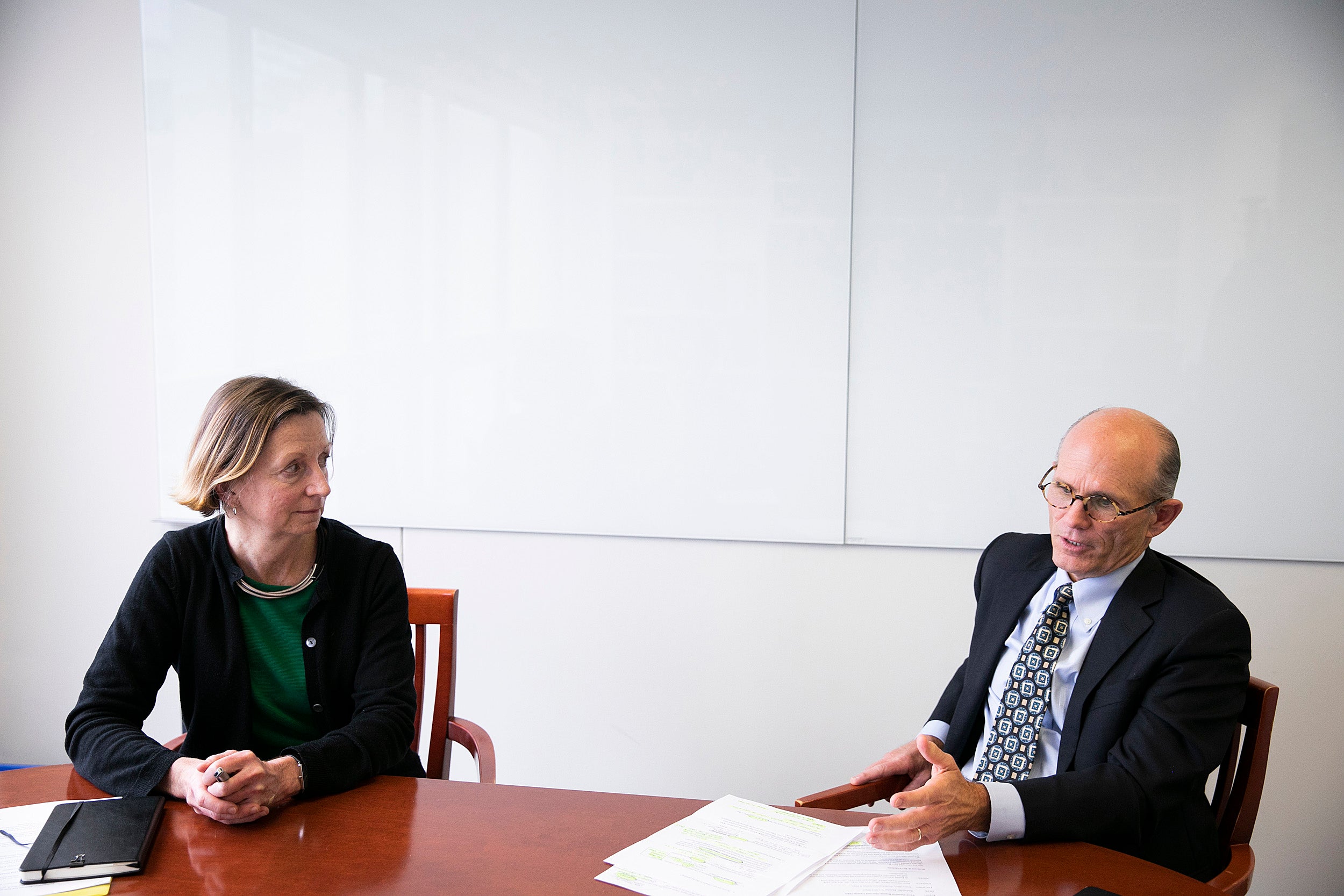 Harvard University's Executive Vice President Katie Lapp and Chief Financial Officer and Vice President for Finance Tom Hollister speak about Harvard's annual financial performance.