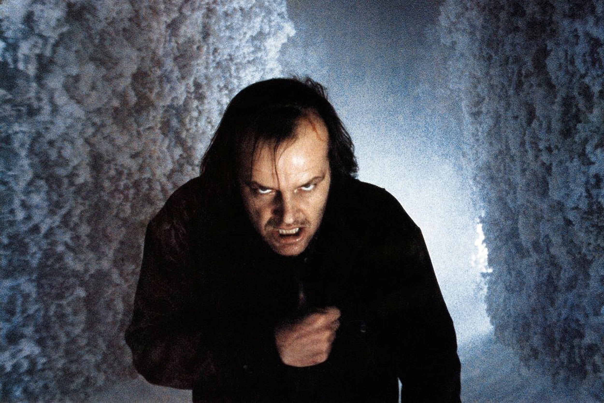 Jack Nicholson in a scene from "The Shining."