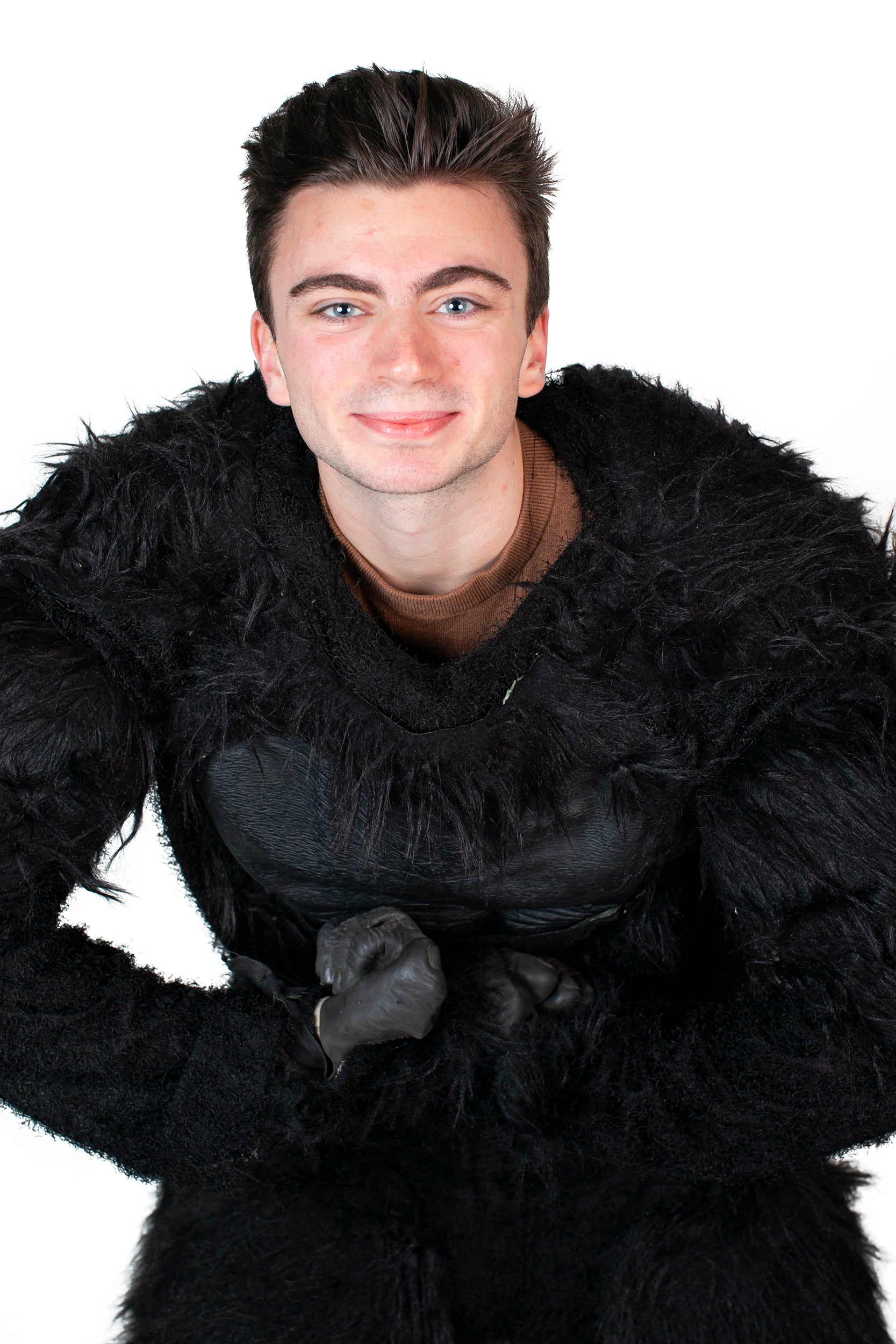Nick Lore-Edwards dresses as the Gorilla Mascot for Mather House.