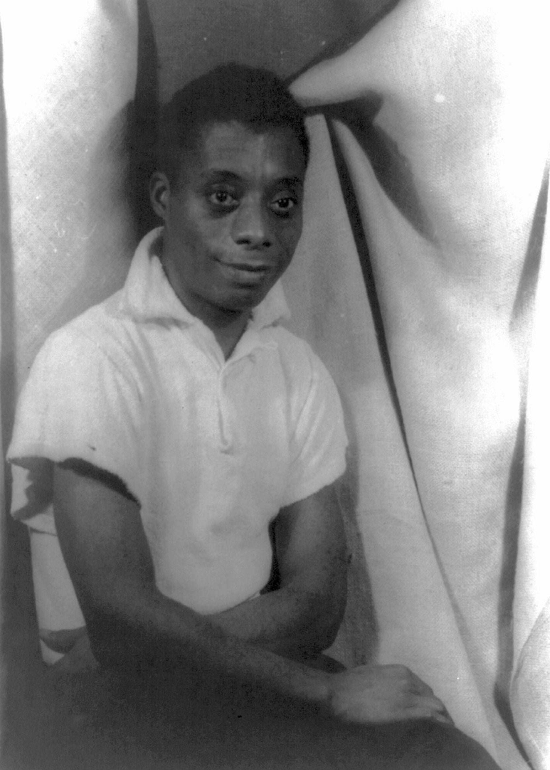 Young James Baldwin.