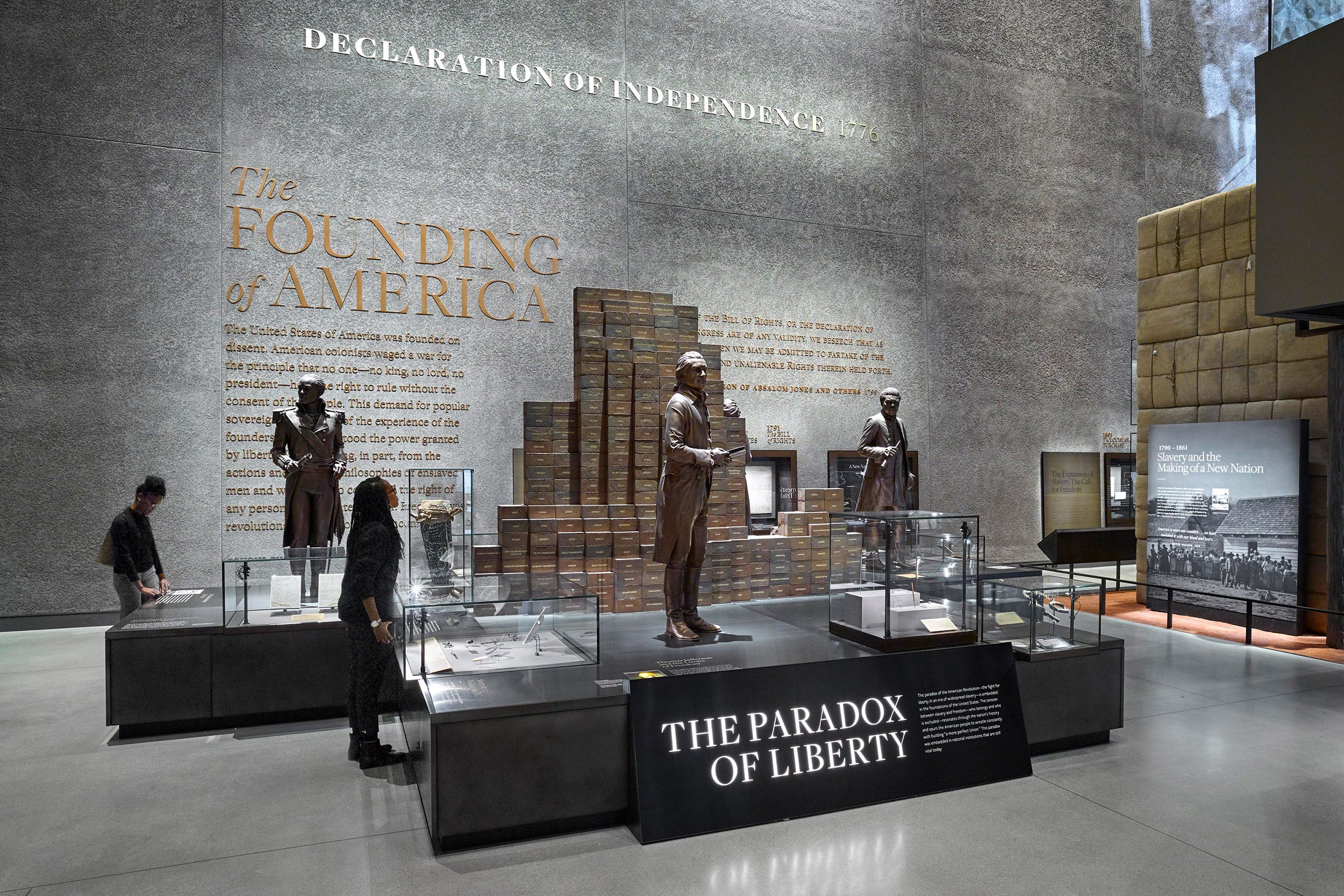 Exhibit shot Smithsonian Institution, National Museum of African American History and Culture.