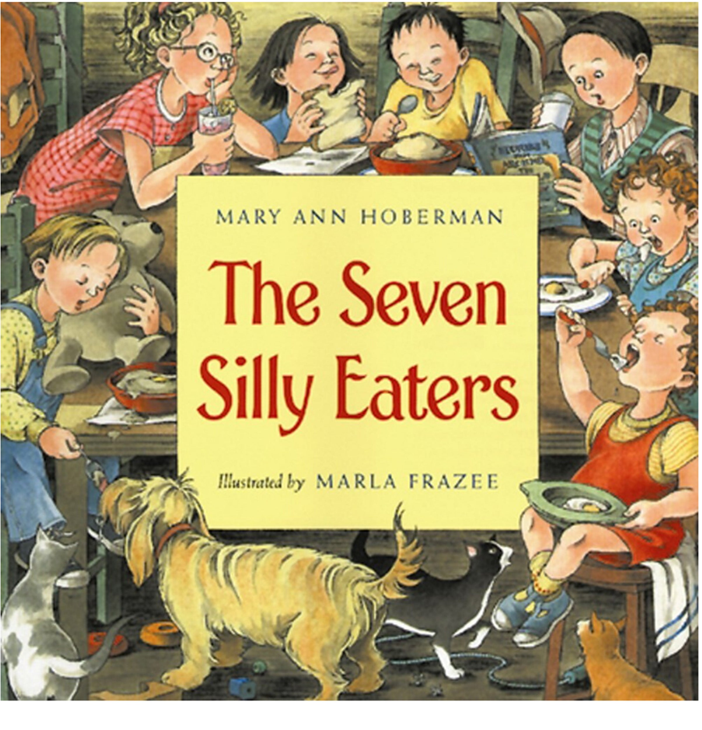 Cover of “The Seven Silly Eaters” by Mary Ann Hoberman.