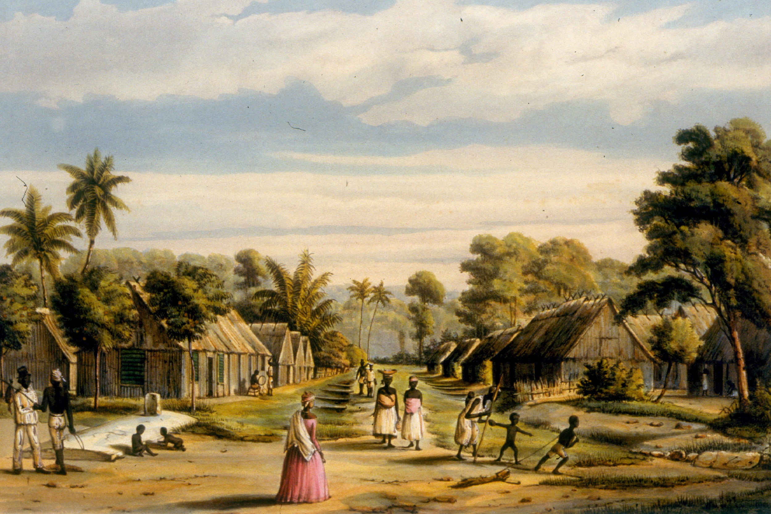 “Plantation Settlement, Surinam, ca. 1860”