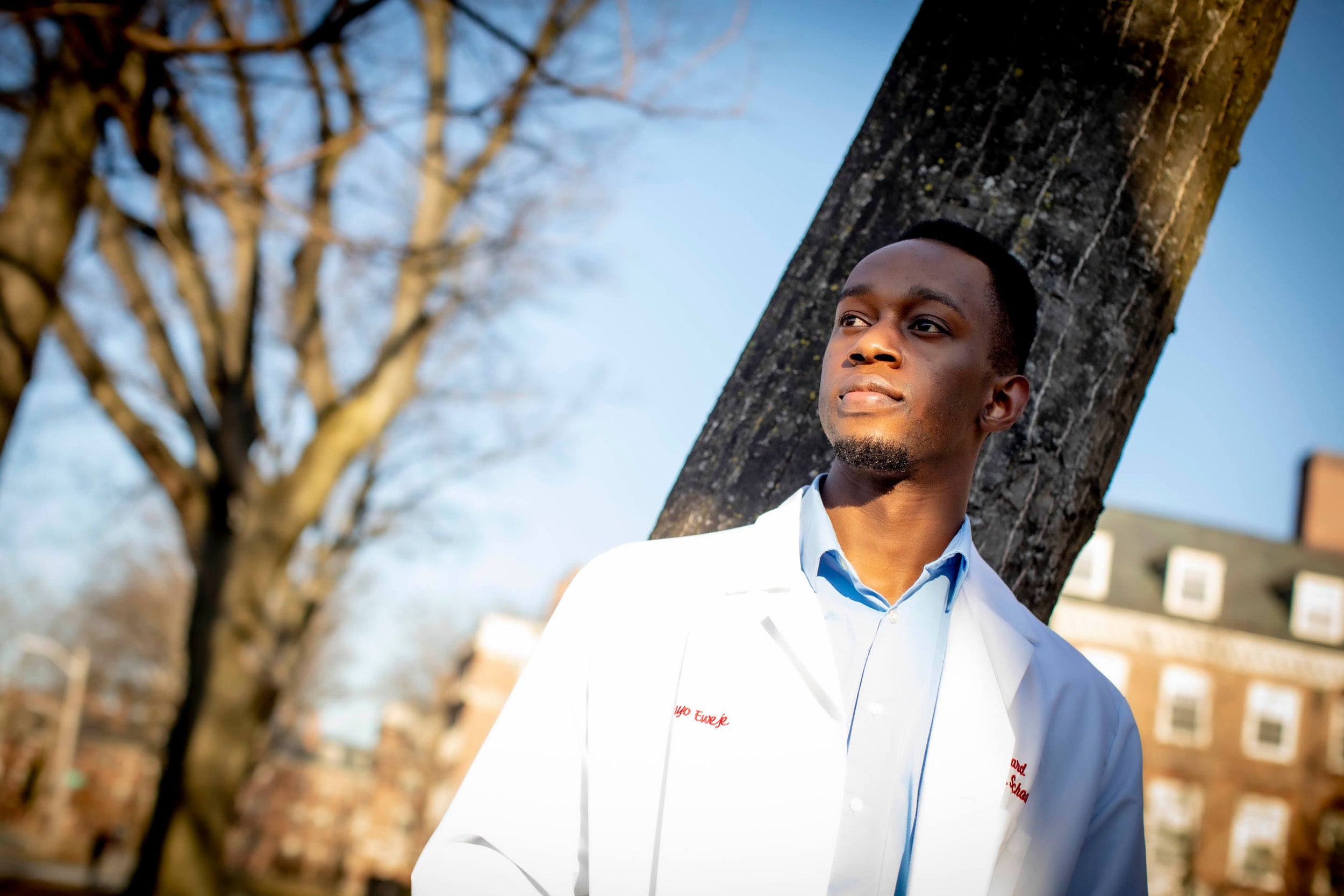 Harvard University Medical School student Feyisayo Eweje is pictured.
