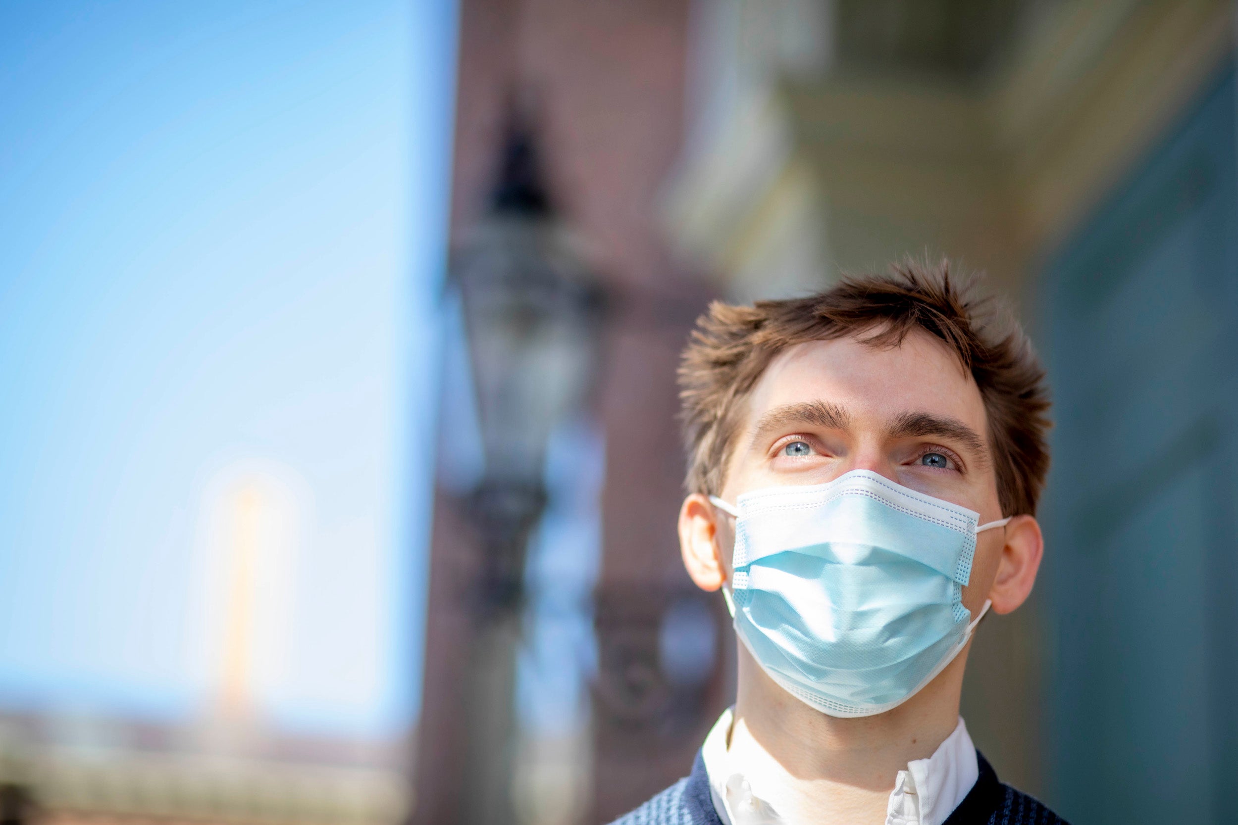 Harvard University Medical School student Grant Schleifer is pictured.