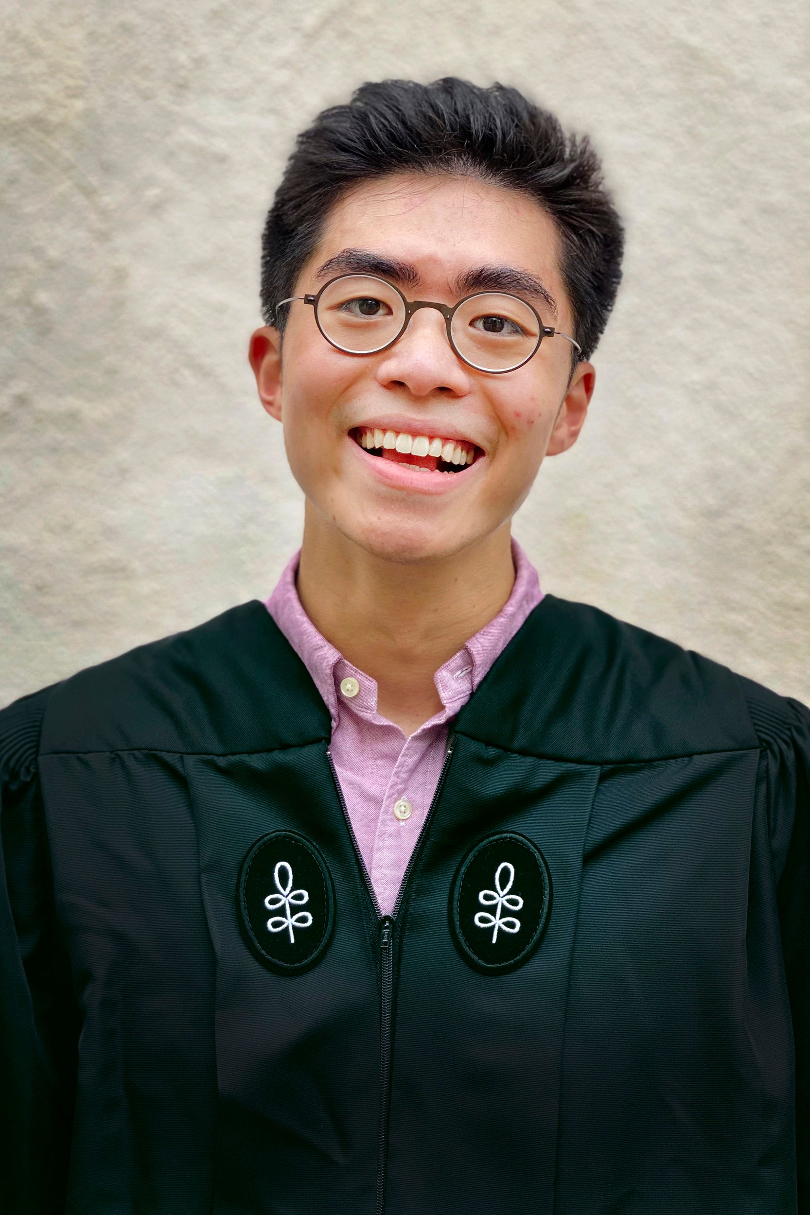 Justin Wei is pictured.