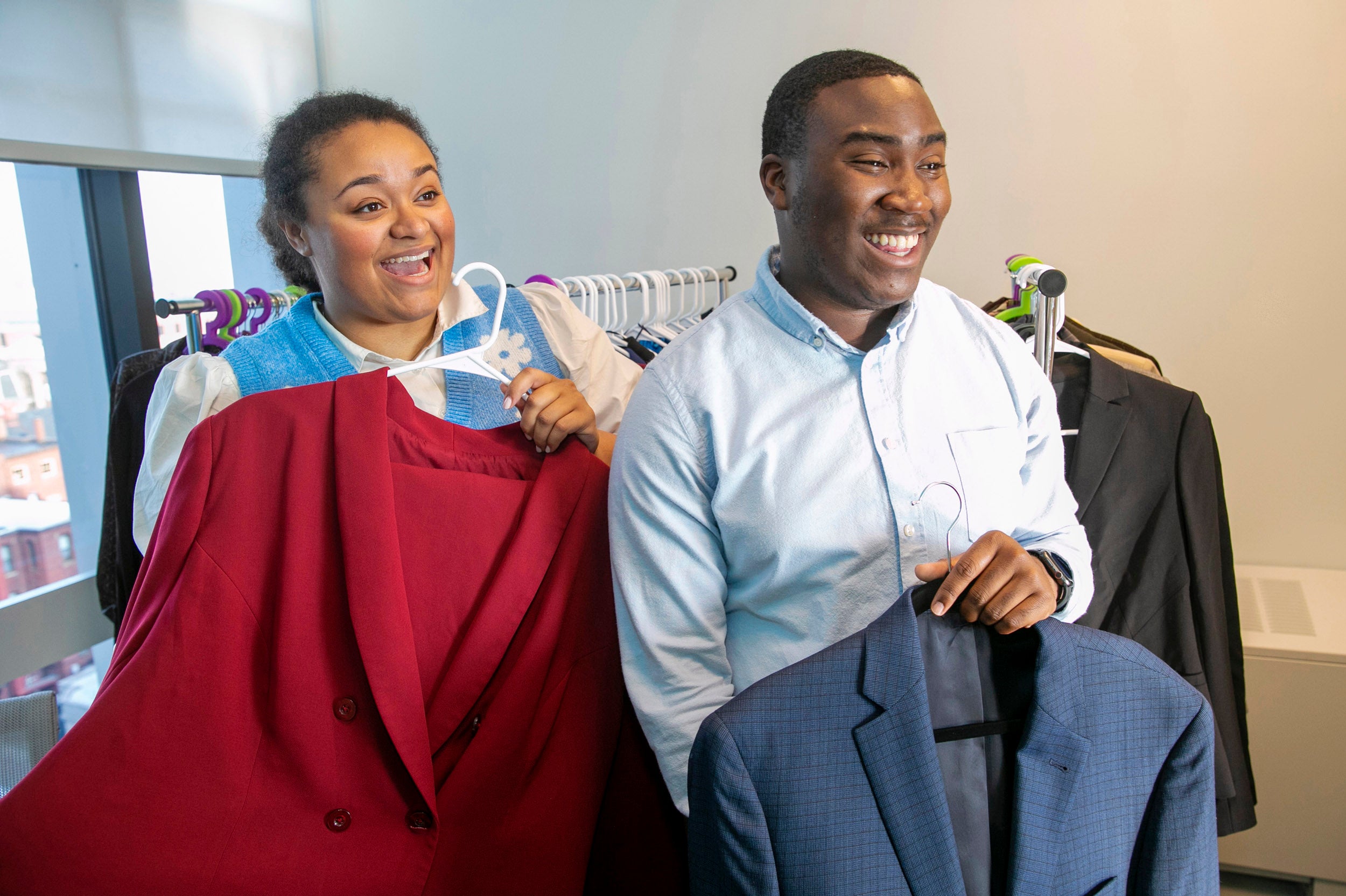 Crimson Career Closet helps students prep for the big interview