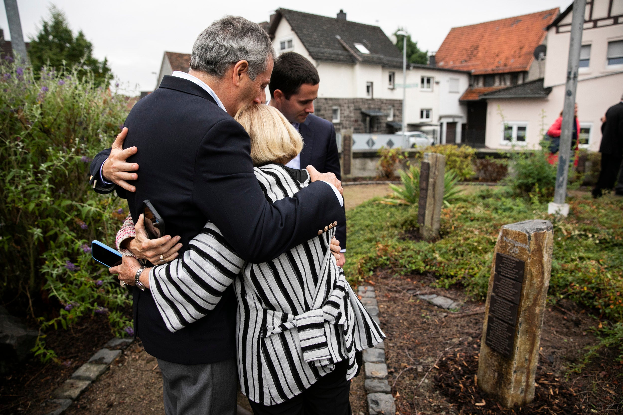 When Londorf, Germany, unveiled a Holocaust memorial in September, Bacow and other descendants of Jewish citizens from the village attended.