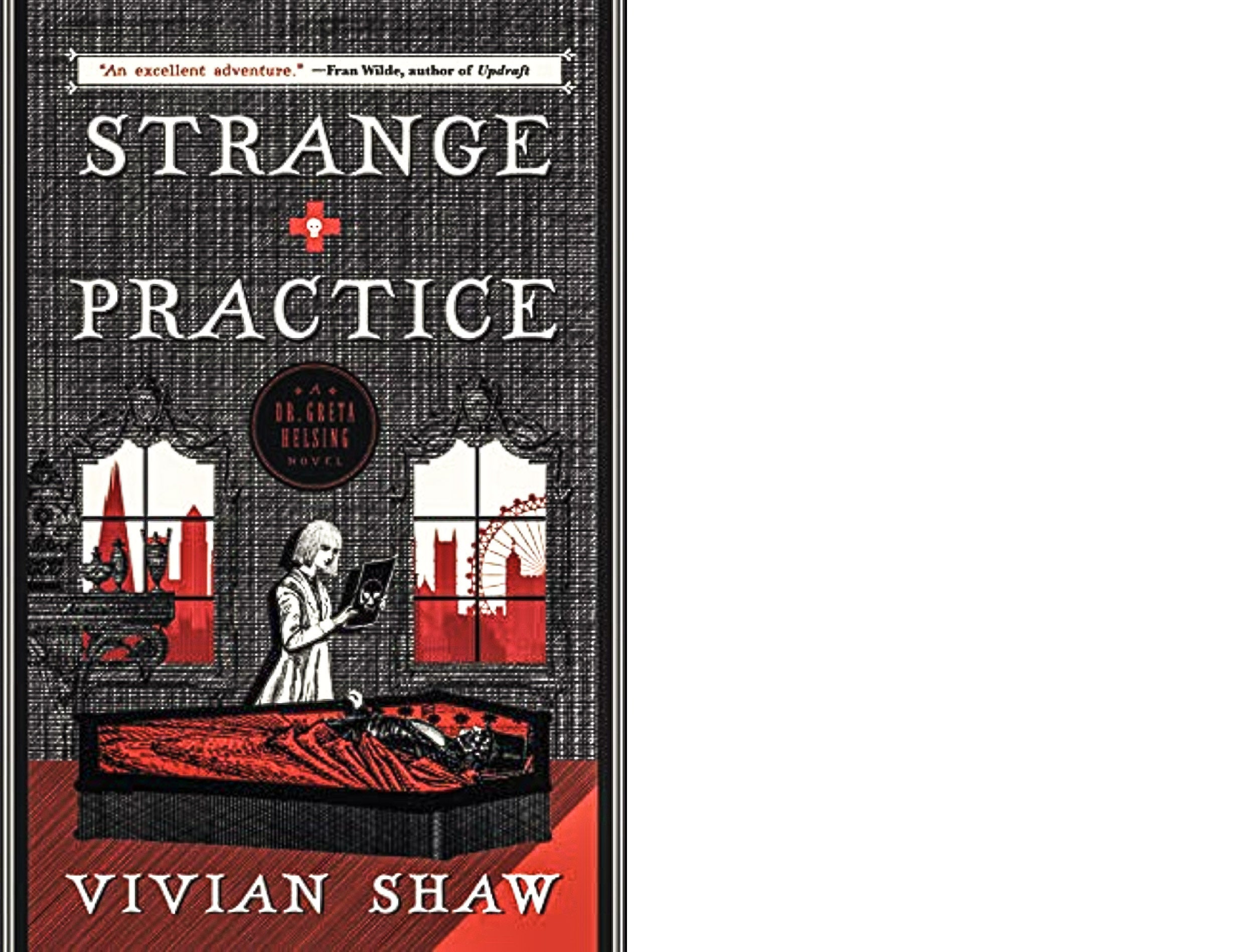 Book cover: "Strange Practice."