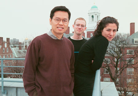 Andrew Han, Brendan Miller and Sarah Karlinsky