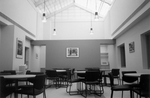 Renovated space for the library's use at 625 Massachusetts