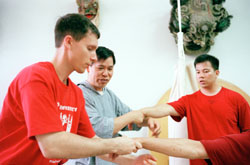 Master Yon Lee, Ed Landakeer and Khin