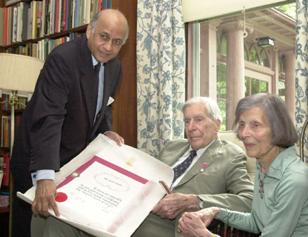 Lalit Mansingh, John Kenneth Galbraith and Kitty
