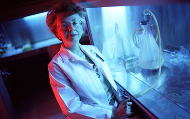 Researcher Denise Faustman in her