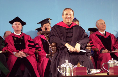 Lawrence H. Summers at Installation