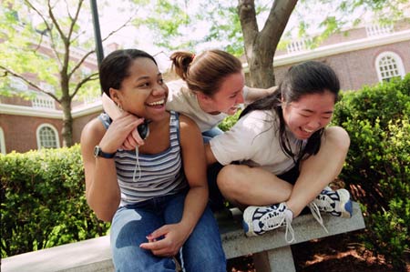 Alyssa Smith (left), Rachel Stein, and Ellen Lee.