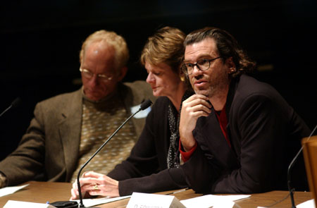 John Mekalanos, Debra Peattie and David Edwards