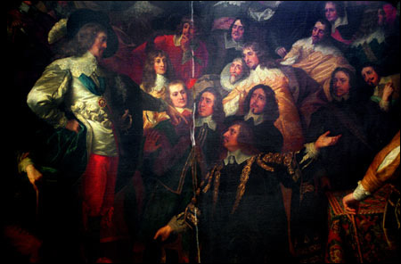 heroic painting of Charles
