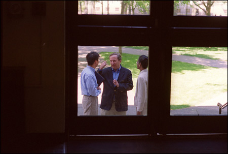 Lawrence H. Summers with Harvard