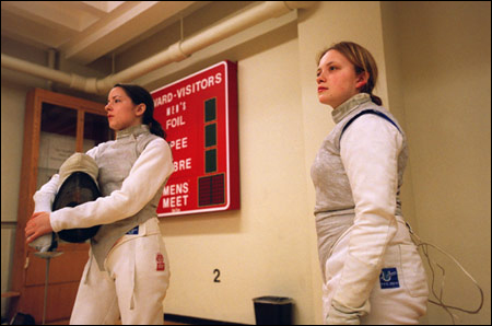 Chloe Stinetorf (left) and Anne