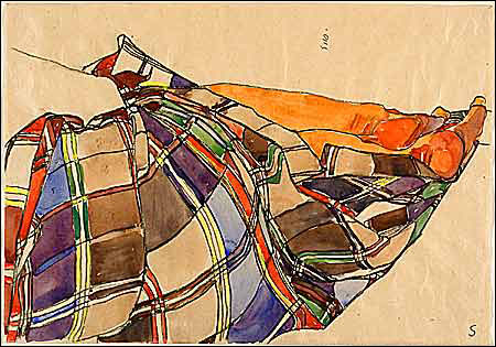 detail from Egon Schiele