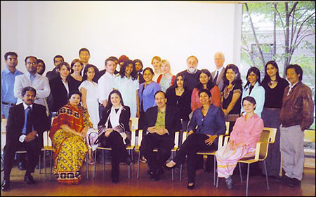 South Asia Initiative faculty and student grantees, staff, and