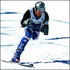 Billmeier skiing