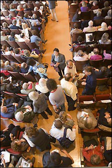 audience at Norton lecture