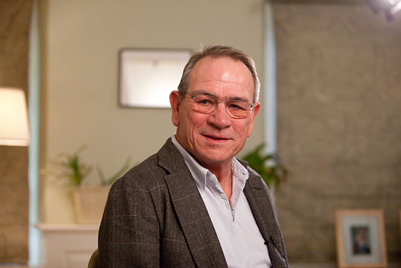 4.Harvard Arts Medalist, actor, Tommy Lee Jones visited the 20th Arts First Festival and was videotaped in Massachusetts Hall at Harvard University.