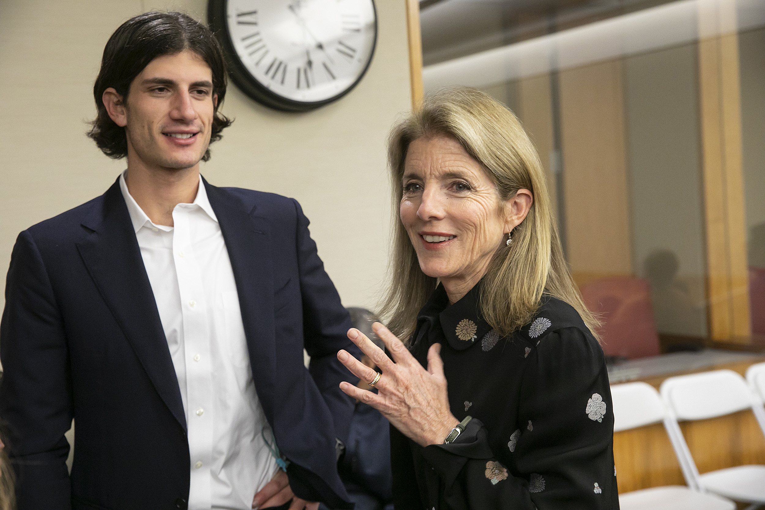 Jack Schlossberg and Caroline Kennedy