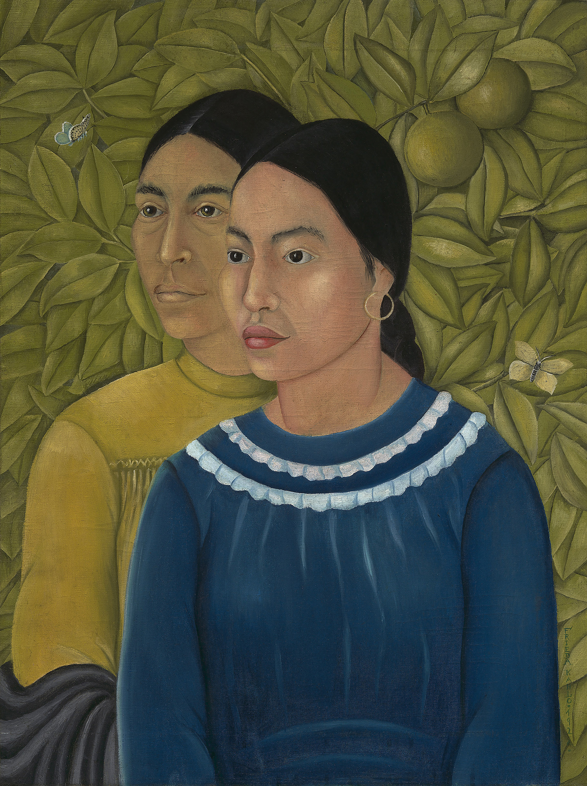 painting of two women