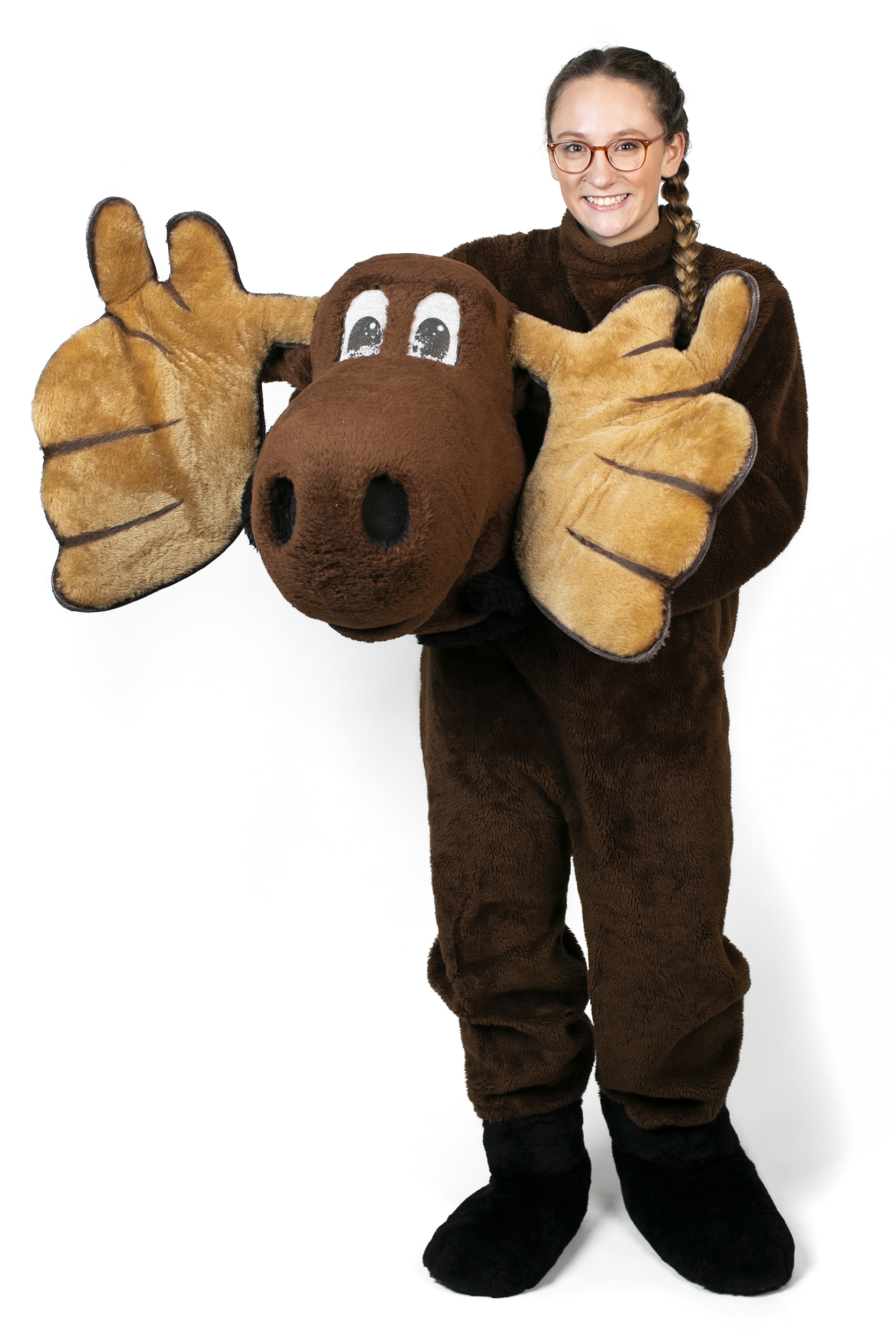 Bella Beckett (dresses as the Moose Mascot for Dunster House.