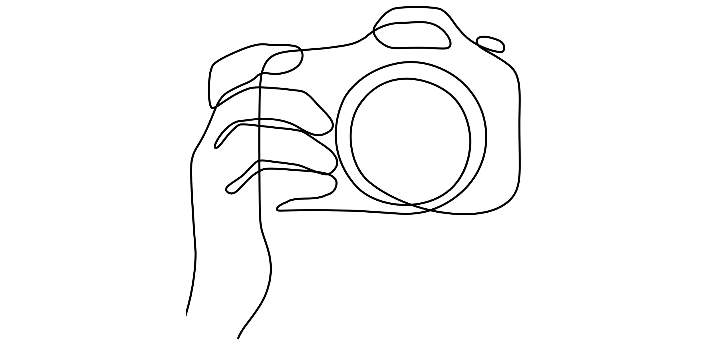 Sketch of a camera.