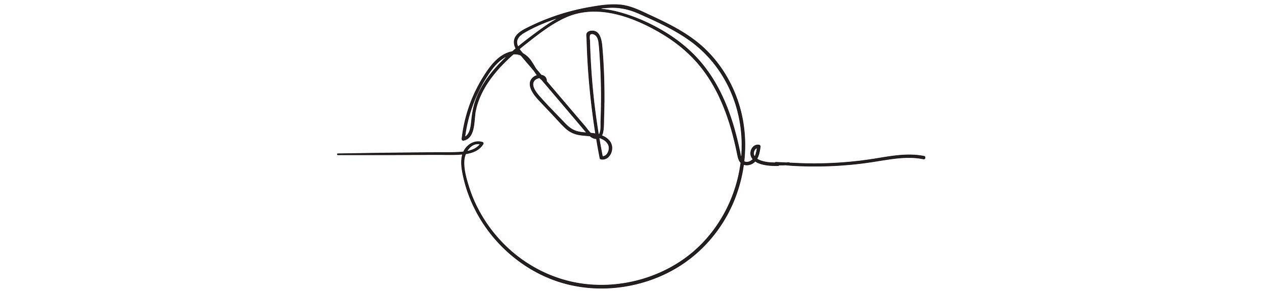 Sketch of a clock.