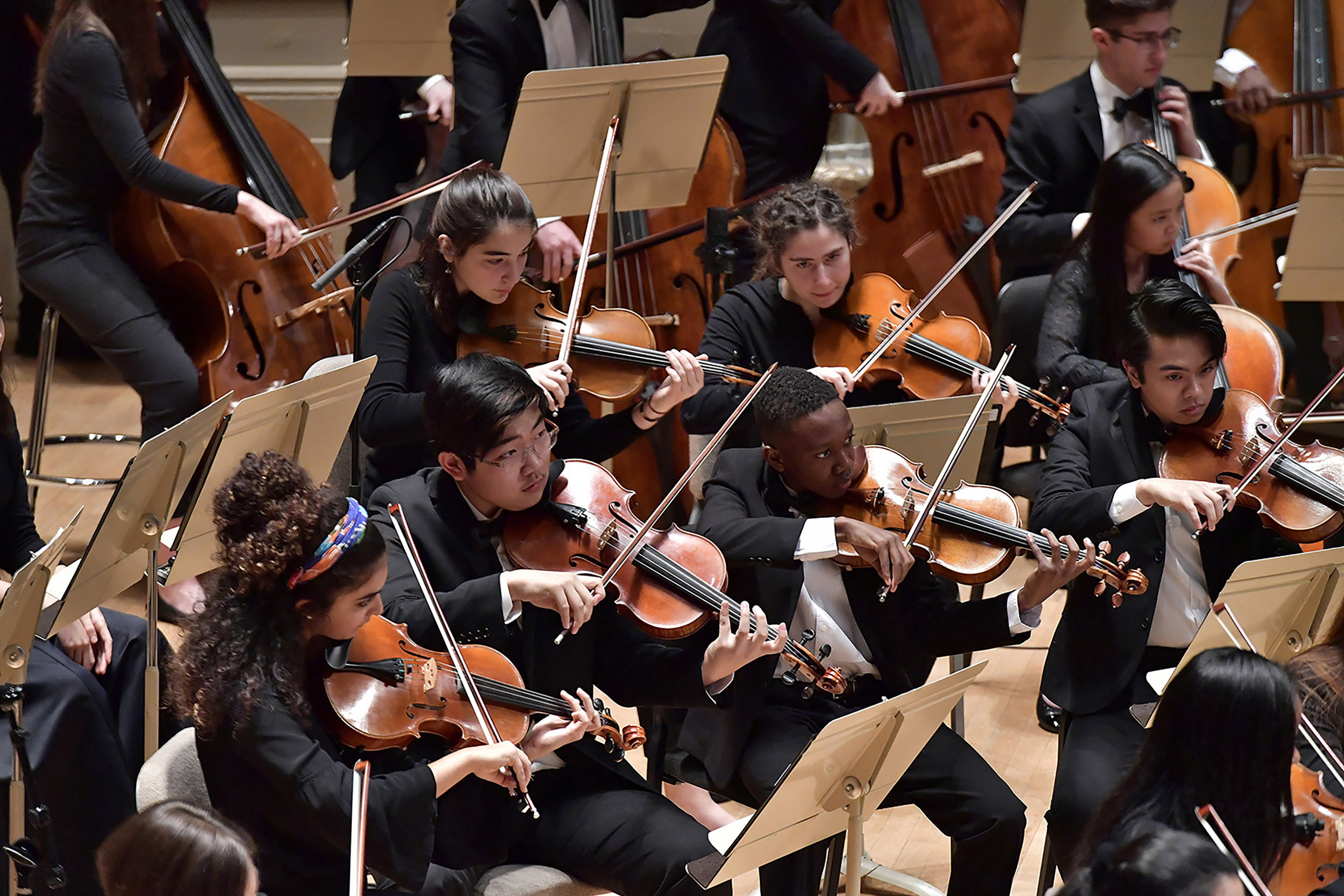 Boston Philharmonic Youth Orchestra performs.