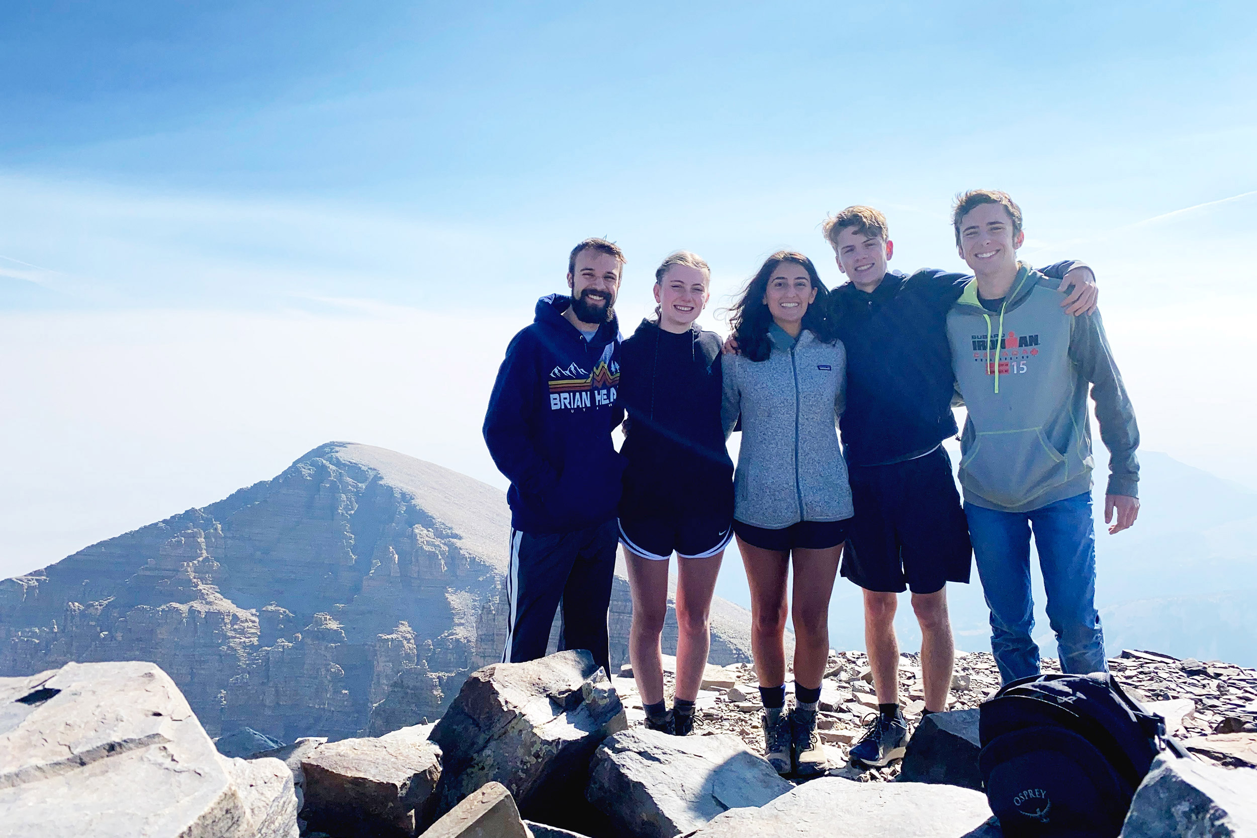 Group of students in Utah.