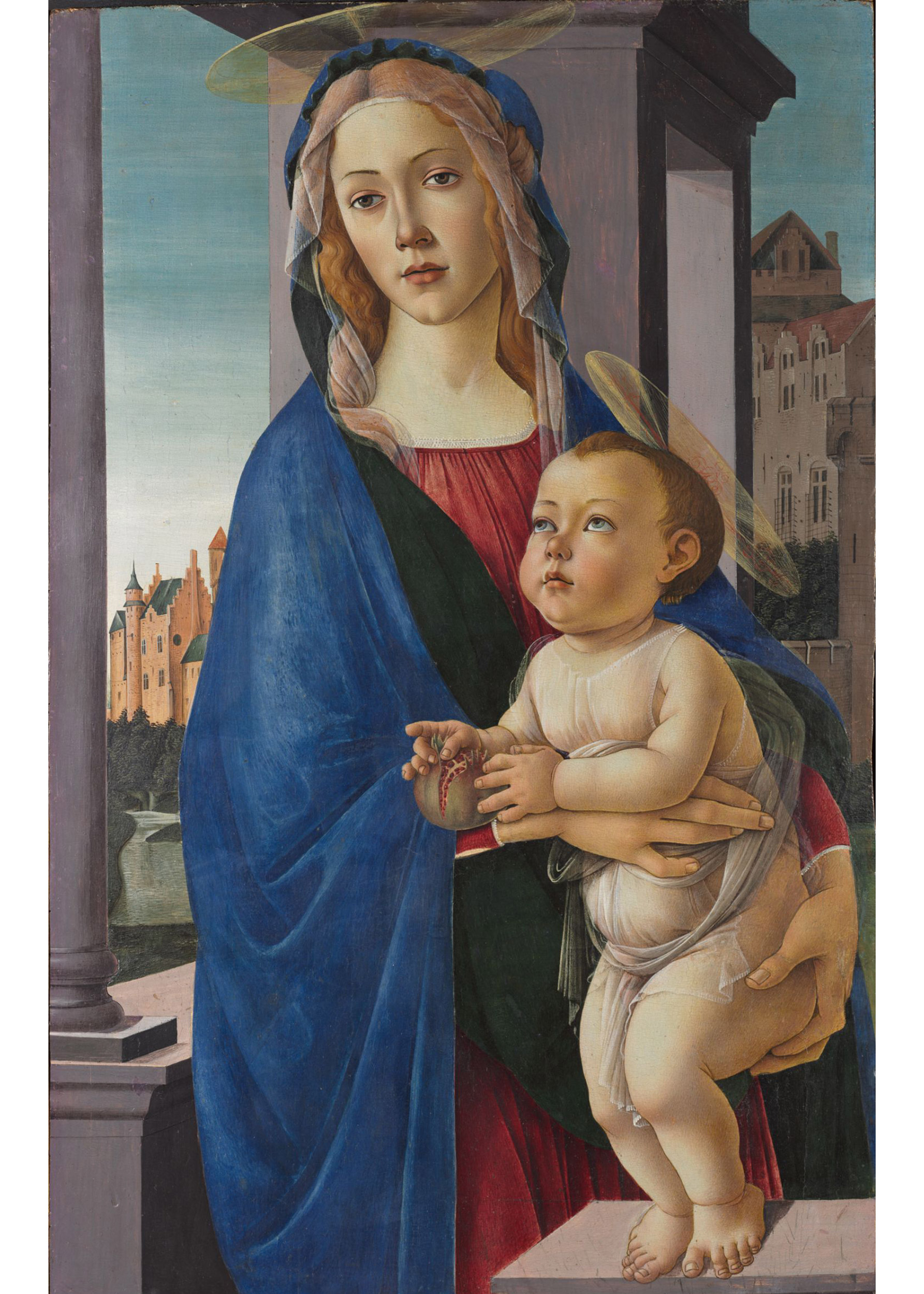 “The Virgin and Child” by Botticelli.